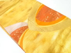 アンティーク　抽象模様織出し袋帯（材料）